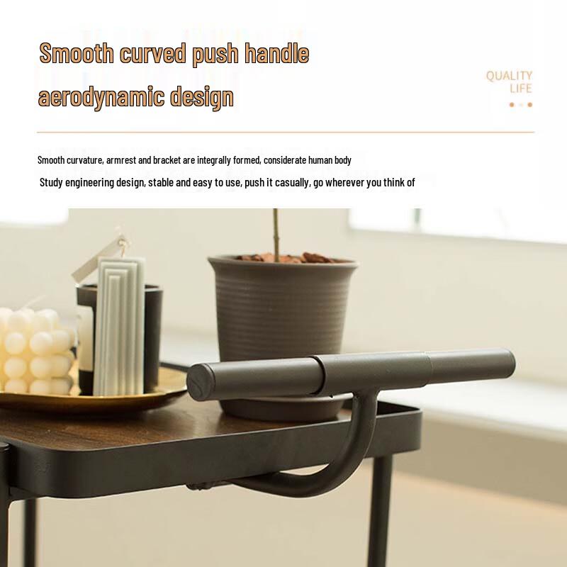 Modern Mobile Restaurant Serving Cart