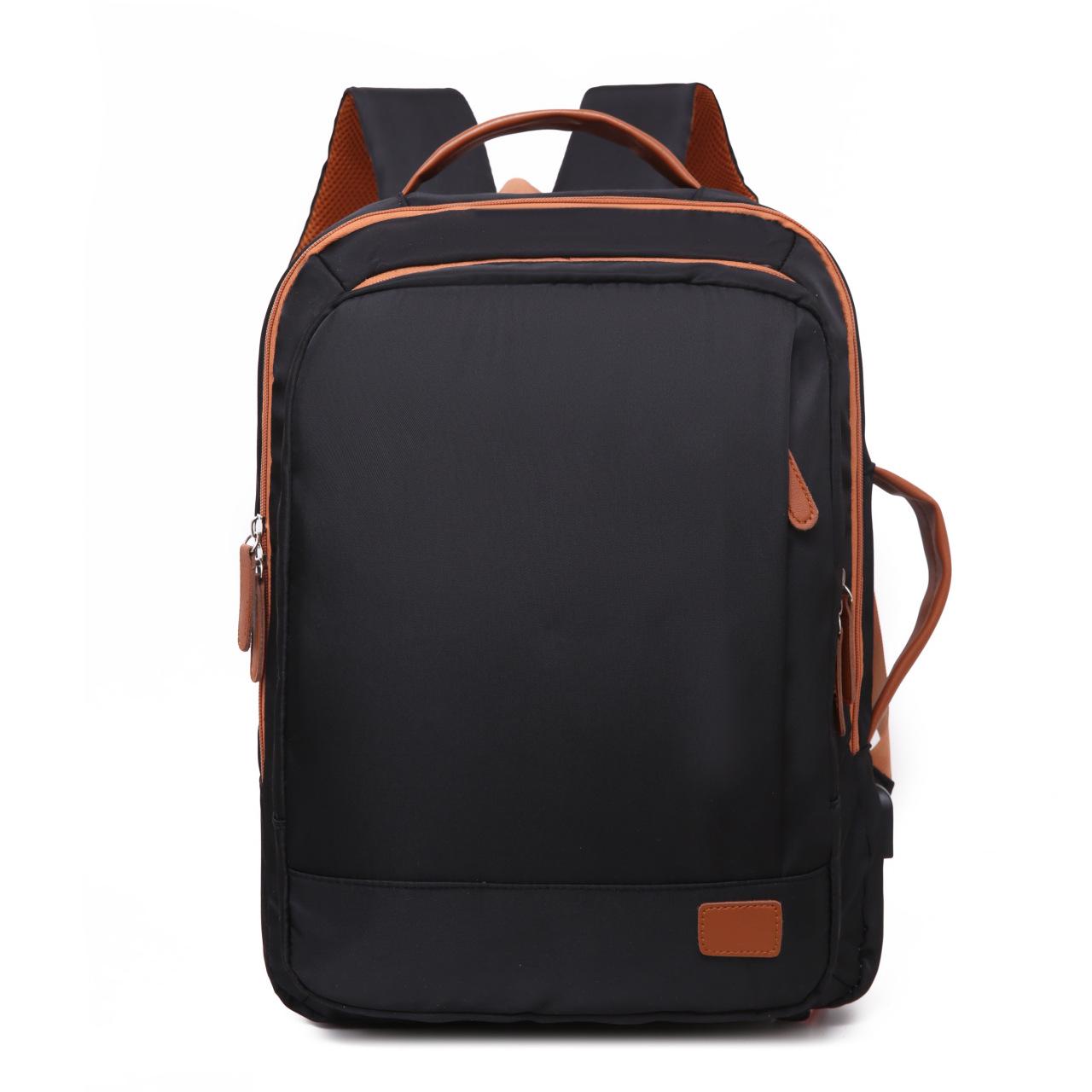 

Минималистичный рюкзак большой вместимости для путешествий и поездок на работу чёрный