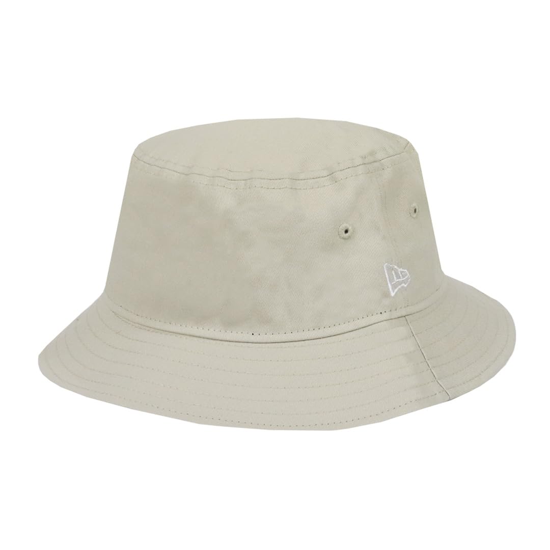 

[New Era] Панама для мужчин и женщин, Однотонная, Логотип бренда, Уличный стиль, Повседневный, Унисекс, Панама с одним акцентом, Камень, Светло-бежевый, M [Б/у]