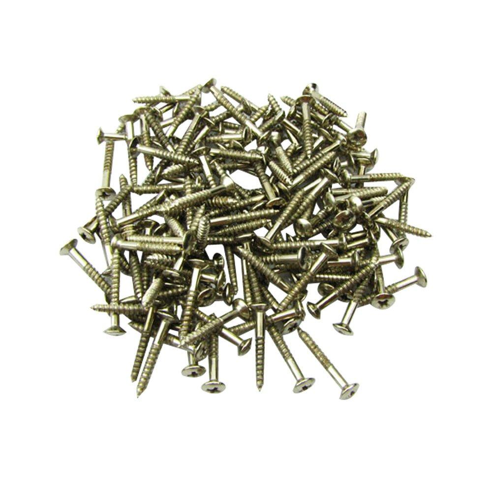 

Musiclily 2.5x18mm Guitar Humbucker Escutcheon Screws, Chrome (20 pieces)