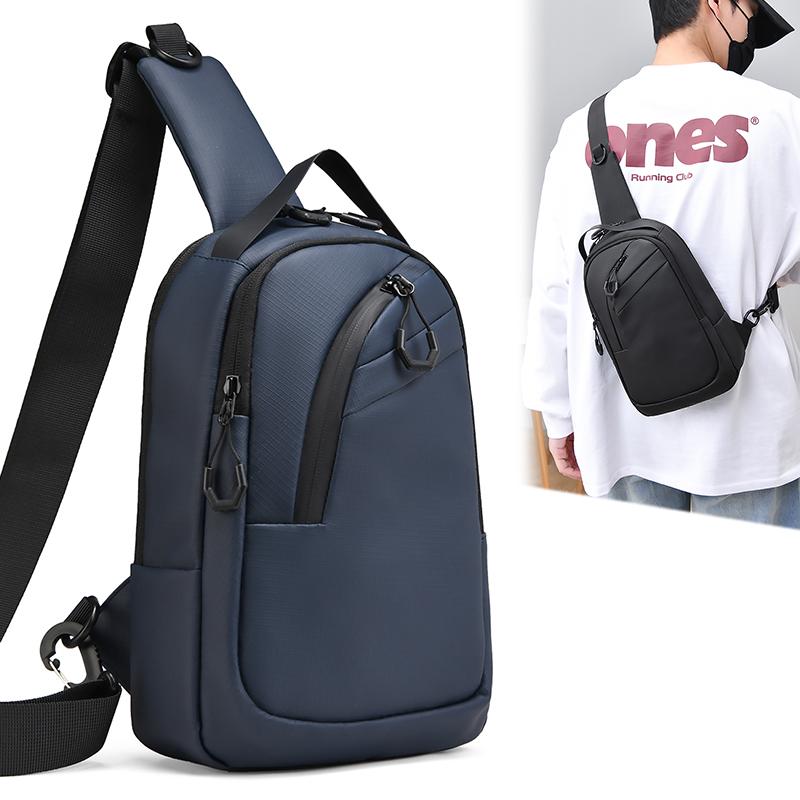 Chest Bag Men's Business Shoulder Bag Large Capacity Outdoor Sports Crossbody Bag