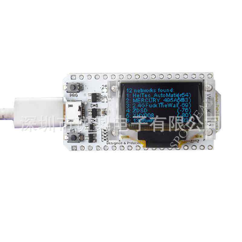 

Плата розробки ESP32 з 0,96 OLED, модулем IoT та WiFi - Сумісна з Arduino IDE
