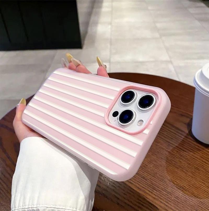 Simple Stripes Design Case For Google Pixel 10 5G 8A 7A 9 Pro XL 7 8 Pro 2 in 1 Matte Candy Color Cover