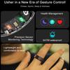 Smart Ring Herzfrequenz Blutsauerstoff Blutdruckmessung Männer Frauen Fitness Tracker Sport IP68 Wasserdicht Bluetooth Ring