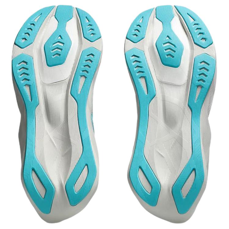 Asics Novablast 6 Scarpe da Corsa Comode Traspiranti Reattive Donna Sneaker Bianco Blu 1012C008-250