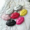2024 Fashionable Women's Versatile Structured Chain Shoulder Crossbody Bag - Lip Design