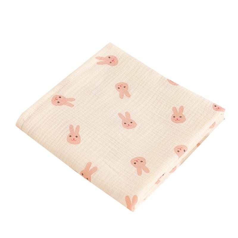 Kocyk dla dziecka Bawełniany Kocyk Otulacz Uroczy Wzór Kocyk do Otulania Ręcznik Kąpielowy Pościel do Łóżeczka Niemowlęcego Ręcznik dla Noworodka Bez Fluorescencji