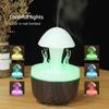 Remote-Controlled Rotating Jellyfish Light Humidifier & Essential Oil Diffuser with Seven-Color LED