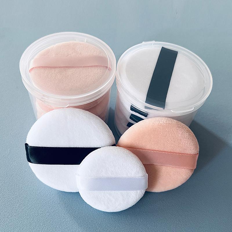 Velvet Powder Foundation Puff, professionelle, runde Form, tragbar, weich, Kosmetik-Puff, Make-up-Grundlage, Schwamm, Beauty-Tool