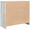 Sideboard Gray Sonoma 85 x 34 x 76 cm Particleboard