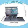 1 Piece Diecast Car Display Case Diorama Building City Backdrop Model Scene Miniature
