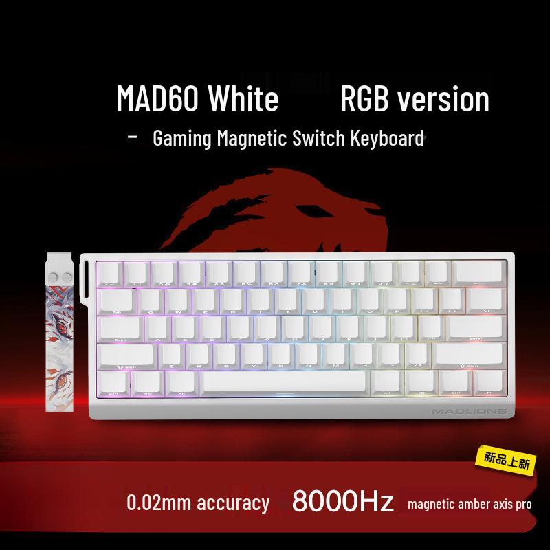 

In Stock: Razer Gaming Magnetic Axis Keyboard - 61/68 Keys, Low Latency, Full Key Hot-Swappable, Free Shipping