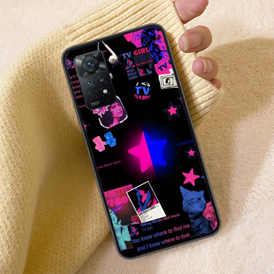 

TV Girl Album Phone Case For Redmi Note 13 14 15 Pro Plus 12 13C 12C 15C 9 10 10C 9T 9C 9A TPU Soft Cover Clear Cell Cases Shock Redmi Note 14 4G