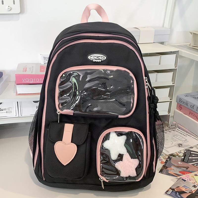 Schoolbag Children Elementary School Girls College Students Ins High Value Junior High School Students Backpack
