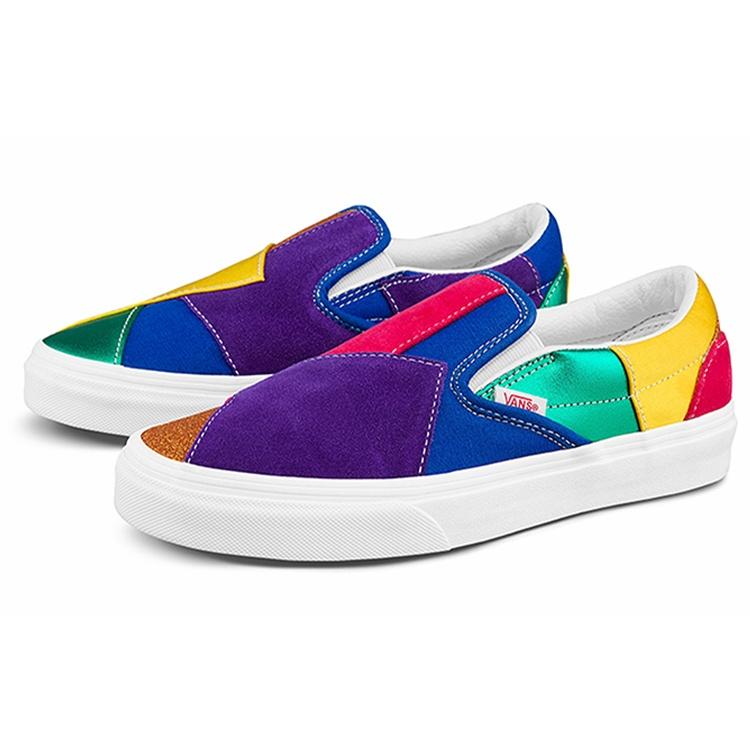 Vans Classic Slip-On Pride - Patchwork Men s VN0A33TB44B EU 40