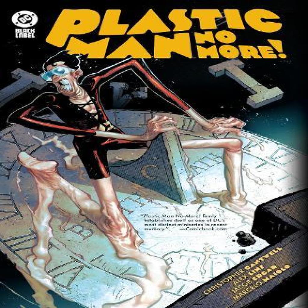 Plastic Man No More by Alex Lins Hardback Book 9781799501015