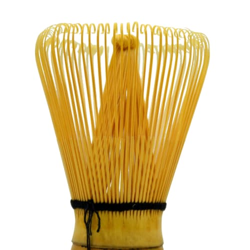 YANXIO 3-Piece Tea Ceremony Utensil Set: Tea Whisk, Tea Scoop, Tea Whisk Rest, and Bamboo Whisk. Made of Bamboo.