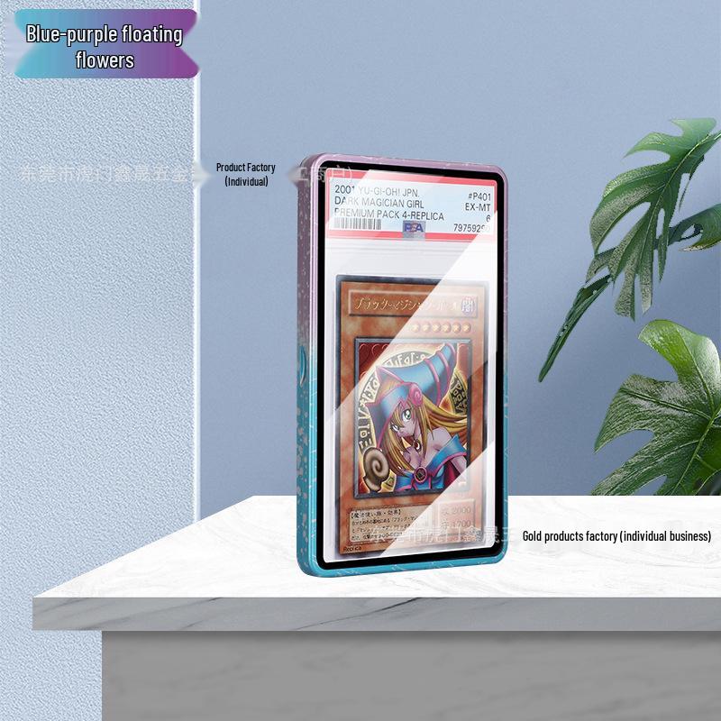 Gradient Metal Shell for PSA/BGS Graded Card Protection - Pokemon & Star Player Card Compatible