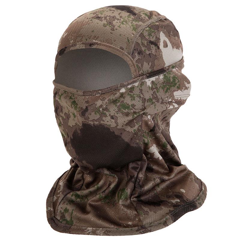 Camo Cycling Mask & Summer Headband: Sun Protection Neck Gaiter for Men & Women