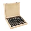 8pcs 14-25mm HSS Drill Bits Black Drill Bit Set Durable High Speed Steel Drill Bits  Metal