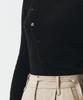 ARTID Cutout Long Sleeve Knit_Black