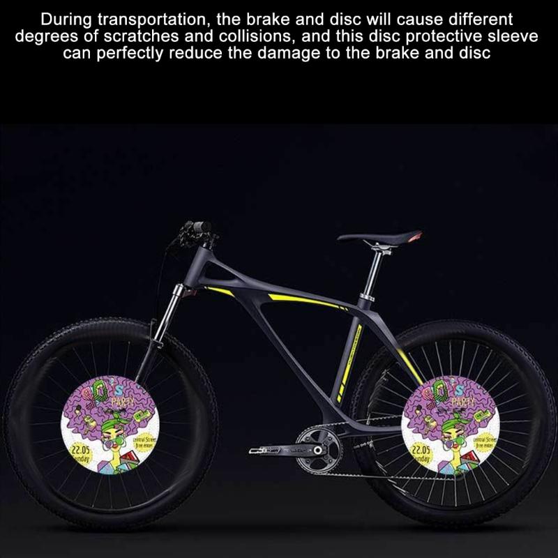 Cubierta de Seguridad para Disco de Freno de Bicicleta Cubierta Protectora para Bordes del Buje de Freno Equipo de Ciclismo para Fiabilidad Mantenimientos
