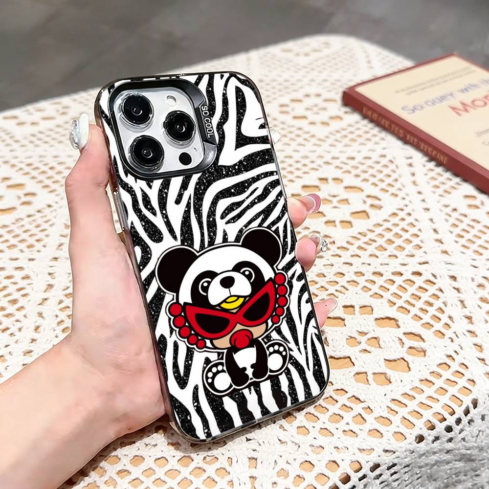 H-Hysteric M-Minii   Phone Case For iPhone 17,16,15,14,13,12,11 Plus,Pro Max,XS,Colored Silver Phone Case