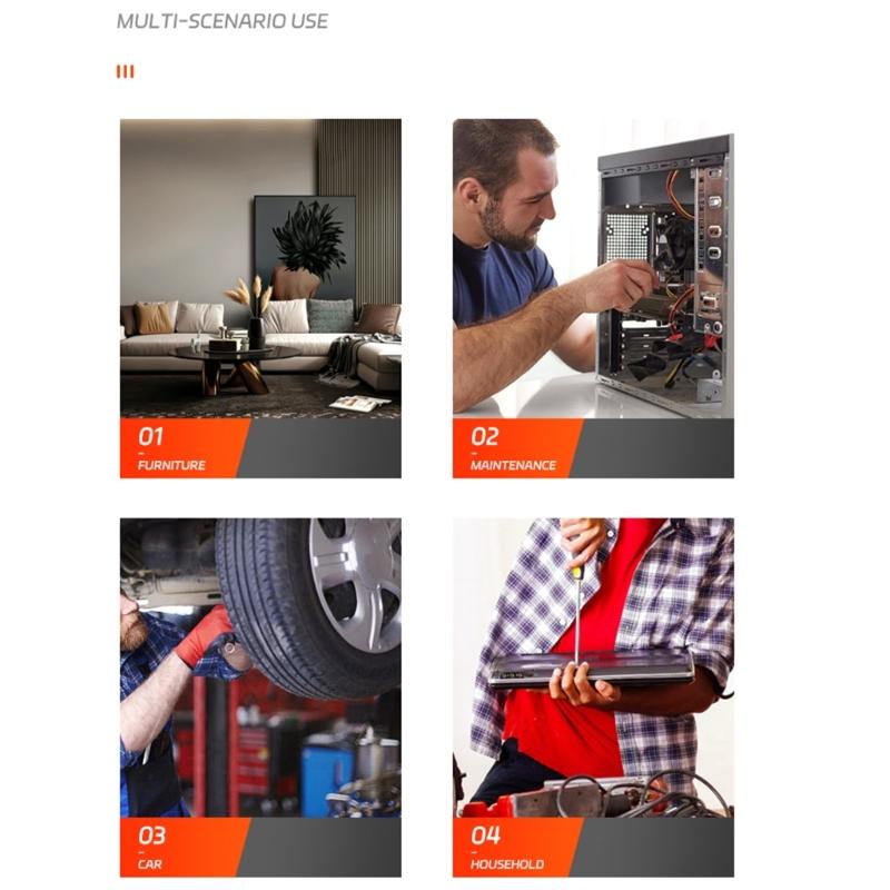 Versatility 10Piece Metric Shower Valves Wrench with Bar Handle for Easy Tub Faucet Stem Removal Plumbing Maintenance