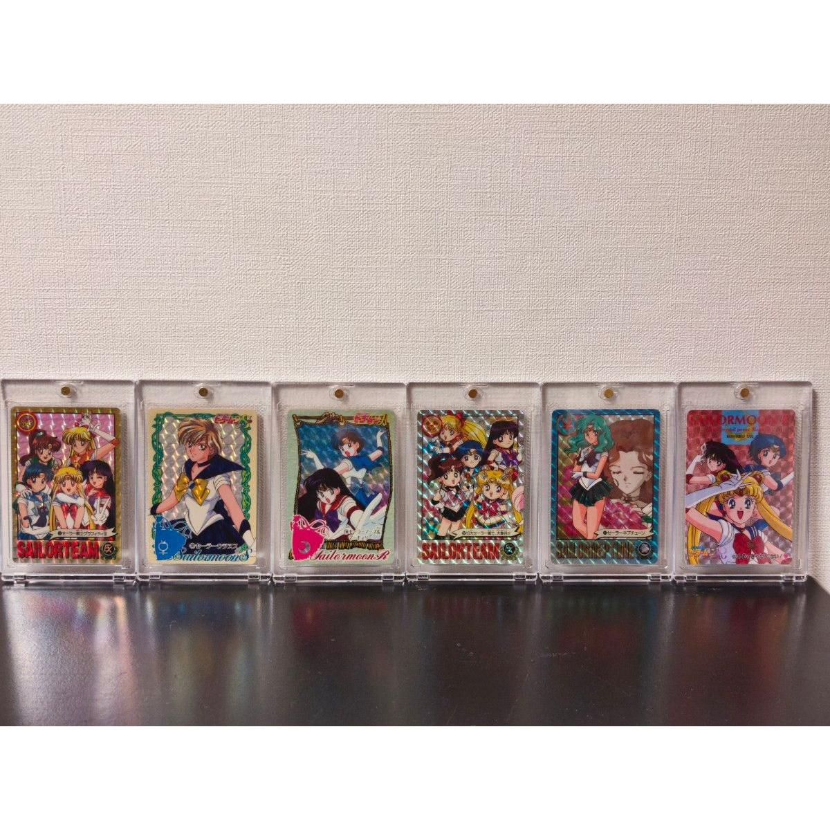Used Sailor Moon Carddass 6-piece set Kira Card