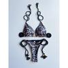 Bikini Sexy a Stampa Leopardo Costume da Bagno per Donna Costumi da Bagno Bikini Due Pezzi Beachwear 2023 Nuovo Costume da Bagno