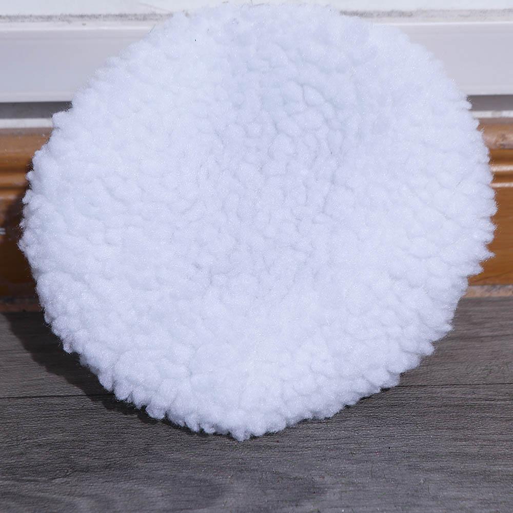 Imitated Wool Polishing Bonnet Buffer Pad Woolen Fleece Pad Waxing Polisher Polishing Terry Cloth