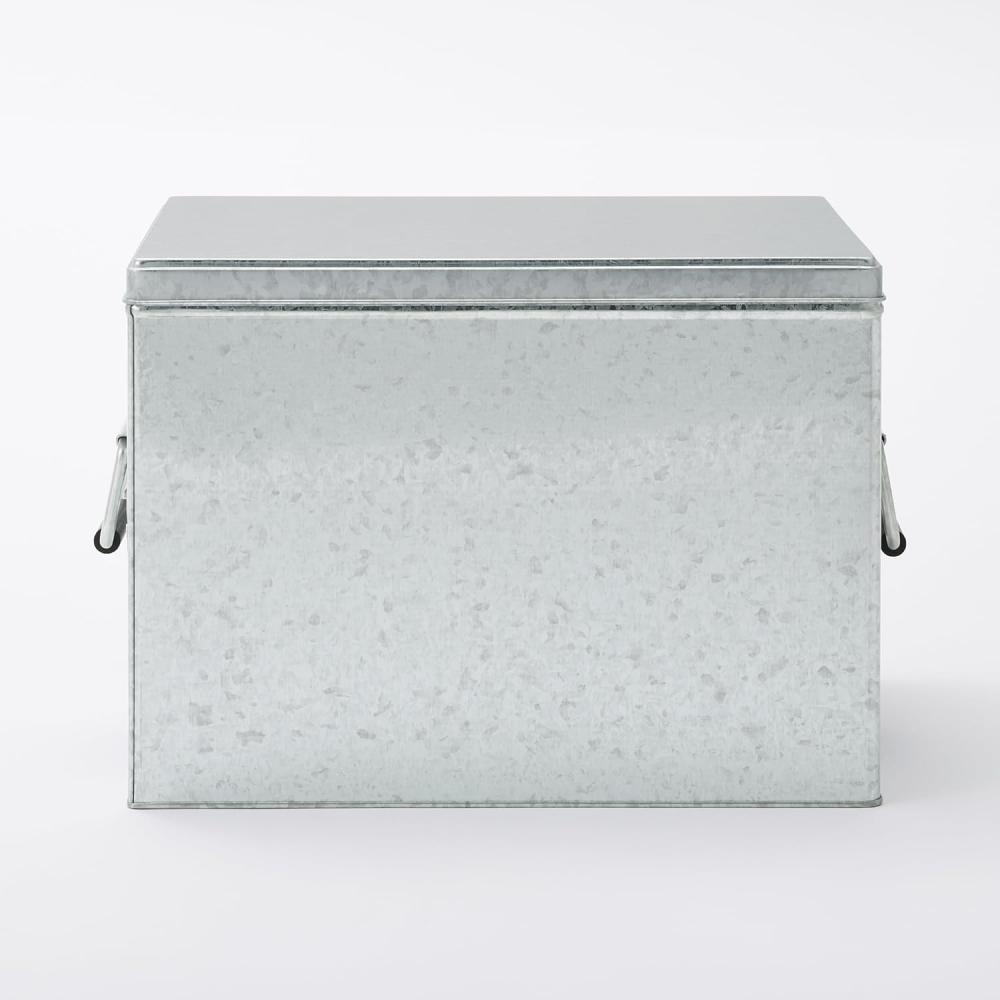 Muji Ryohin Verzinkte Eisenbox Groß Höhe 24cm Typ Kgg23a1s Kleiderbox Aufbewahrungsbox Aufbewahrungsbox