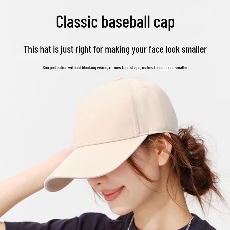 Quyoubang Classic Deep-Crown Wide-Brim Outdoor Baseball Cap