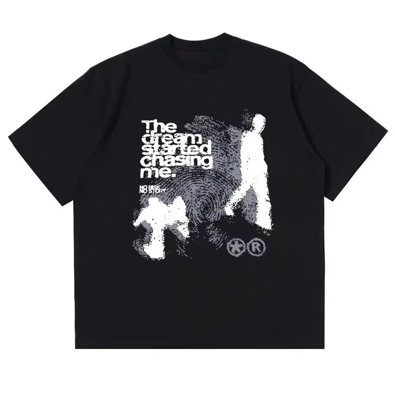 Oversized T Shirt Men Hip Hop T-Shirt Vintage 90s Streetwear Anime Harajuku Fashion Short Sleeve Top Gothic Clothes Casual Tees