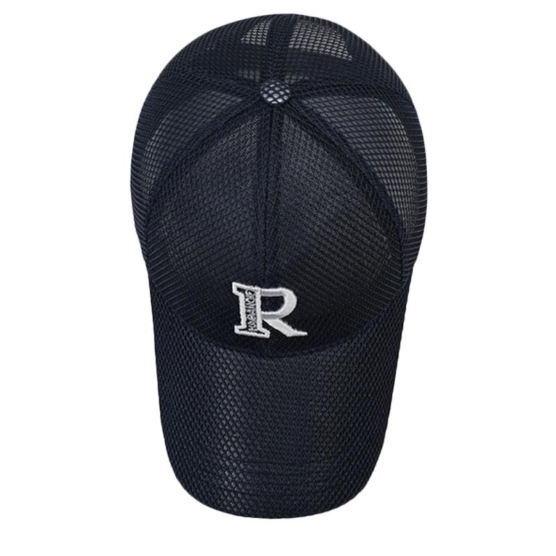 Letter Embroidered Breathable Baseball Cap Men's Summer Sunscreen Outdoor Cap