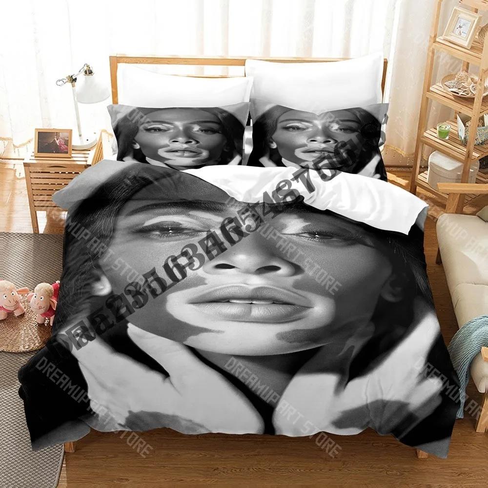 3D Print Winnie Harlow Bedding Set Single Twin Full Queen King Size Bed Set Adult Kid Bedroom Duvetcover Sets Game Anime Bed