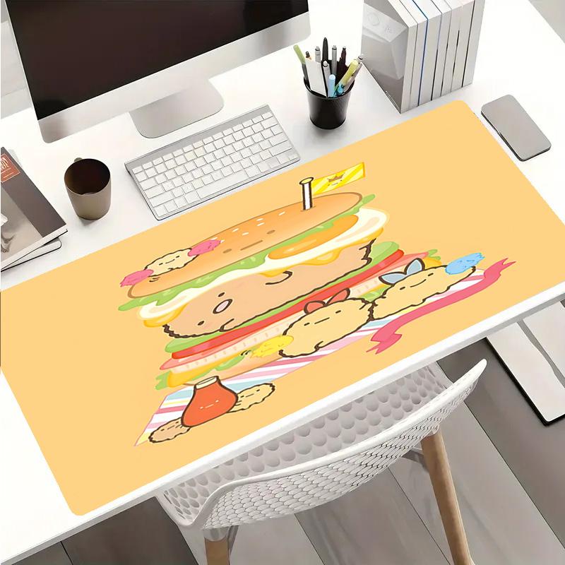 Sumikko Gurashi2 Theme Premium Non-slip Mouse Pad with Stitched Edges,Durable Rubber Material,for Desktop & Gaming Great Gifts
