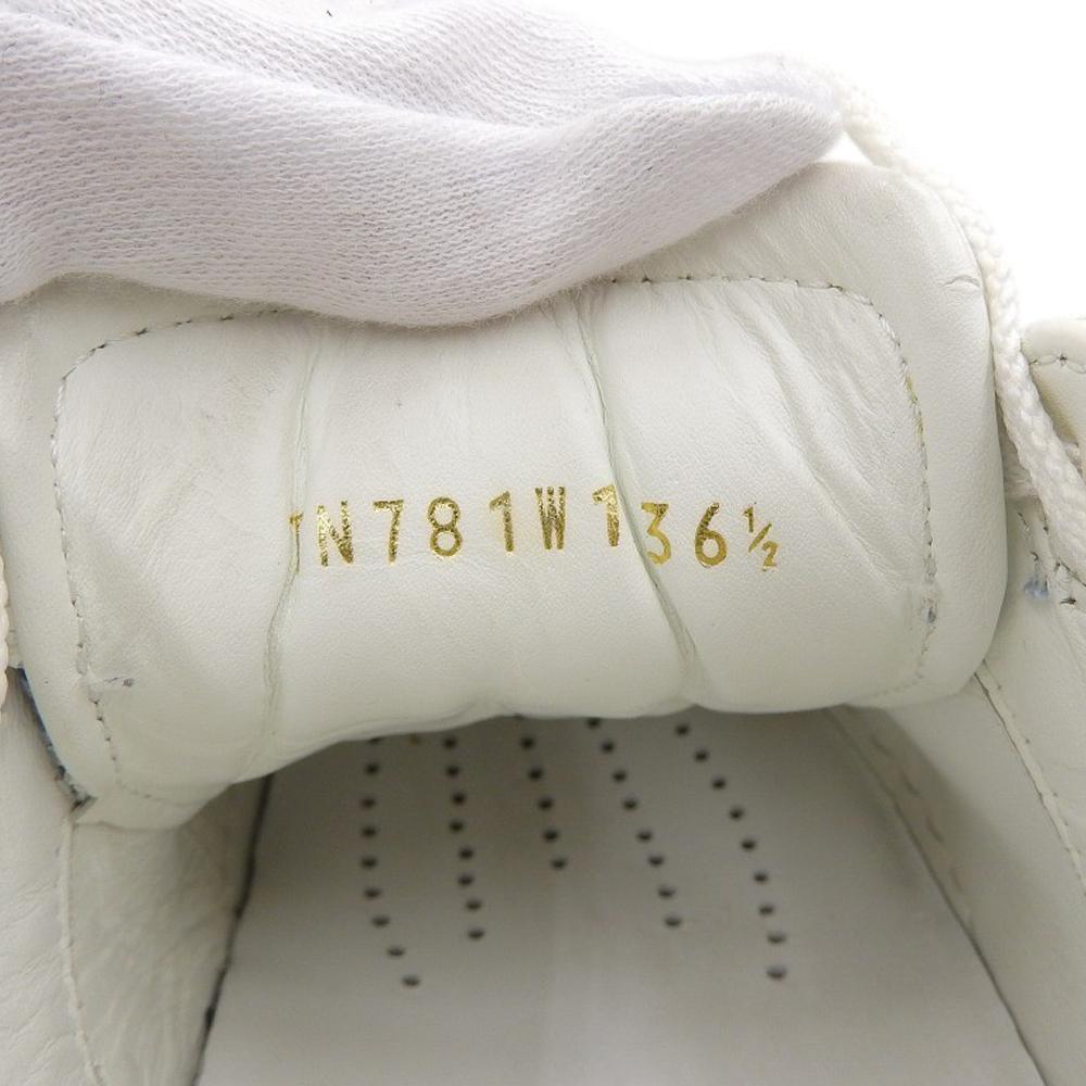 Valentino Garavani Garavani Women's Leather Open Sneakers, White, 9.3 inches, N781W1 shoes 36 1/2 whiteUsed