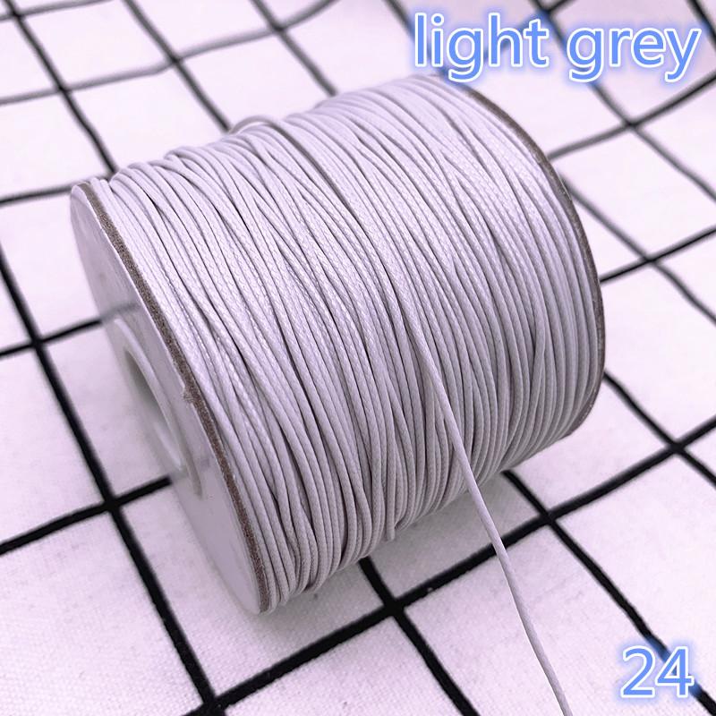 0.5 0.8 1.0 1.5 2.0mm Waxed  Cord Waxed Thread Cord String Strap Necklace Rope Bead DIY Jewelry Making for Bracelet