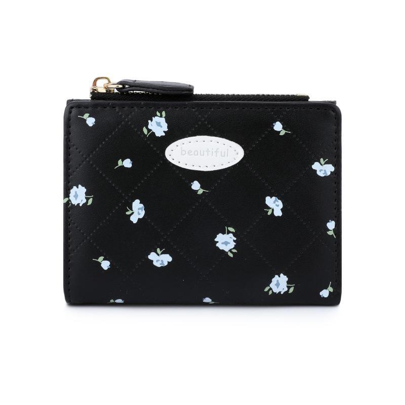 Tailian Huahua Light-Colored Girls' Wallet - Back-to-School All-Match Coin Purse