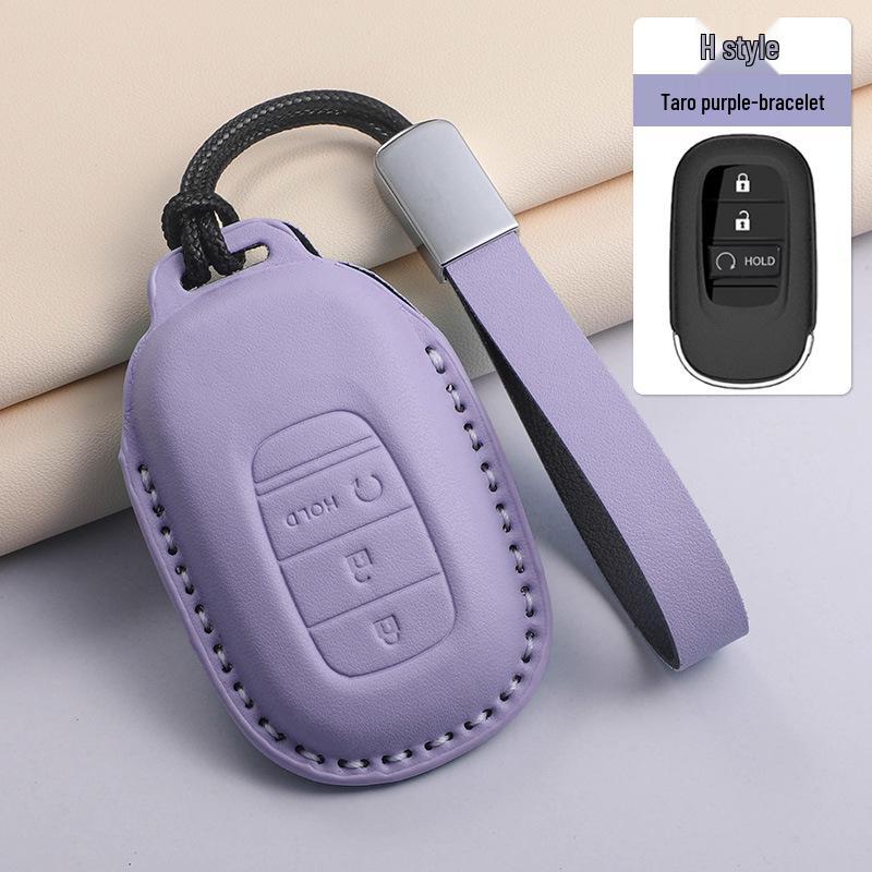 Honda Key Cover for Civic, Accord, CR-V, Vezel, XRV, Fit, Haoying, Haoling, Paiying, Shipai - Available in 3 Colors.