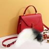 Plush Tail Charm Key Holder Keyring Pendant Decorations Purse Bag Charm