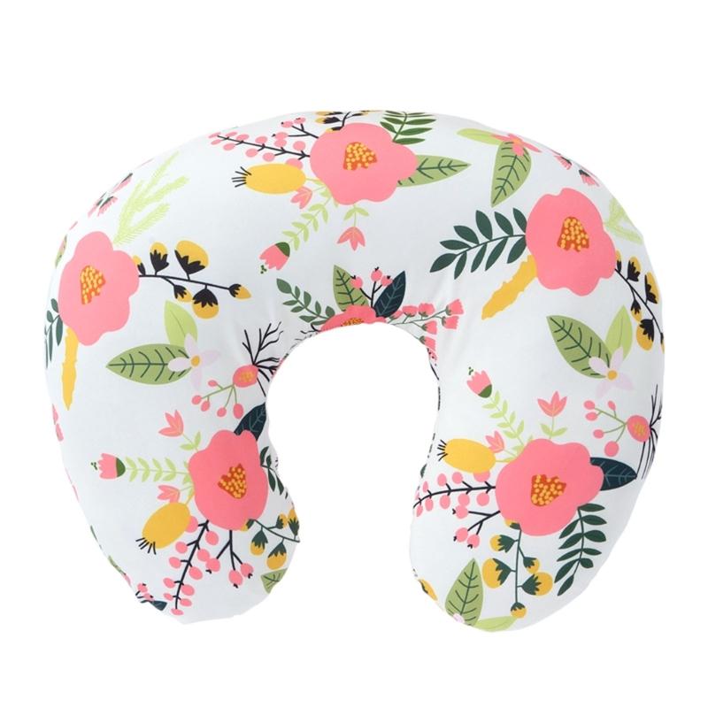 Baby Nursing Pillow Cover Newborn Maternity Pillow Cover Print U-shape Nursing Pillow Breathable Slipcover