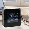 9 in 1 Indoor Air Quality Monitor PM2.5 PM10 PM1.0 CO2 HCHO TVOC Temperature Humidity Time Display Air Quality Tester