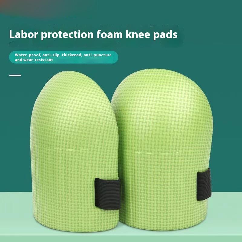 1Pair Knee Protection Pad Tile Mud Workers Knee Paste Floor Brick Artifacts Moisture Thickening Brick Garden Manual Work Tools