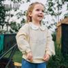 DAVE & BELLA Girls' Casual Long-Sleeve Pullover Sweatshirt
