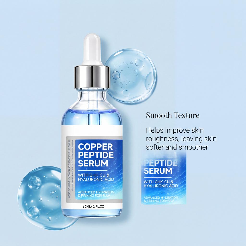 Peptide Face Serum, Hydrating, Firming, Reduces and Wrinkles, Supports Skin Barrier, 60ml