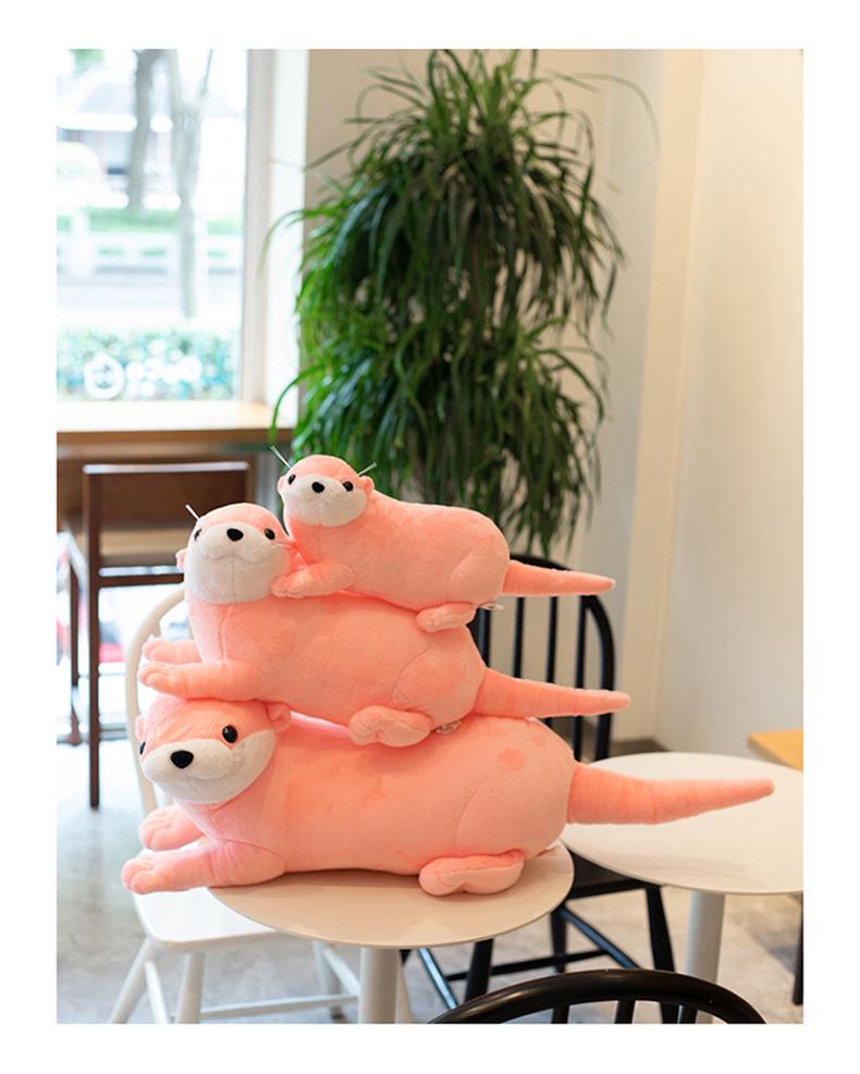 Adorable Otter Plush Doll Pillow - Perfect Animal Ornament & Children's Birthday Gift