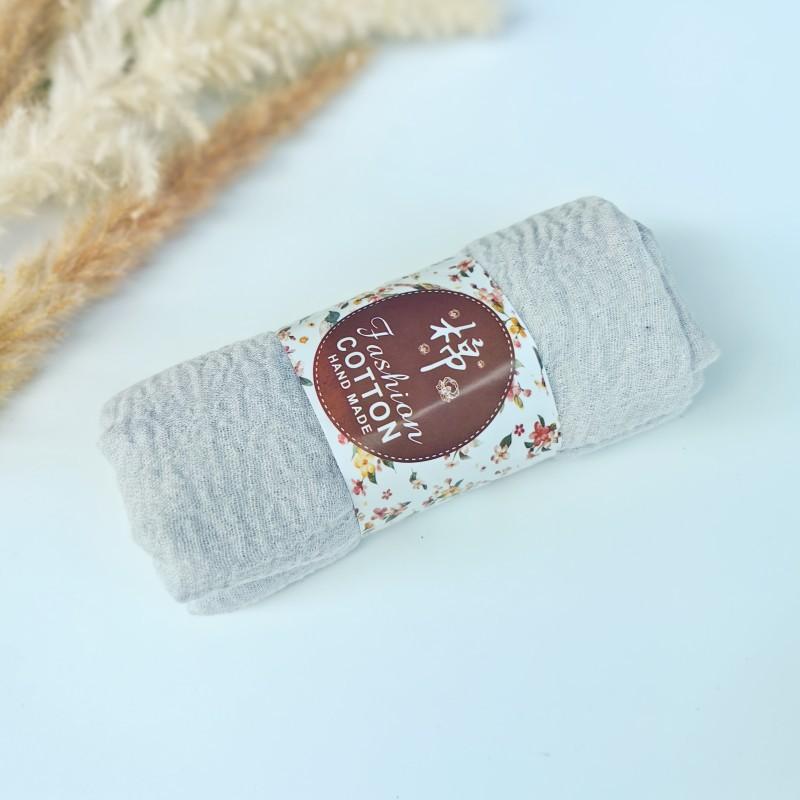 Monochrome Cotton And Linen Scarf, Beard Headscarf, Crumpled Scarf, Shawl, One Piece Will Be Sent On Behalf Of Wj01.