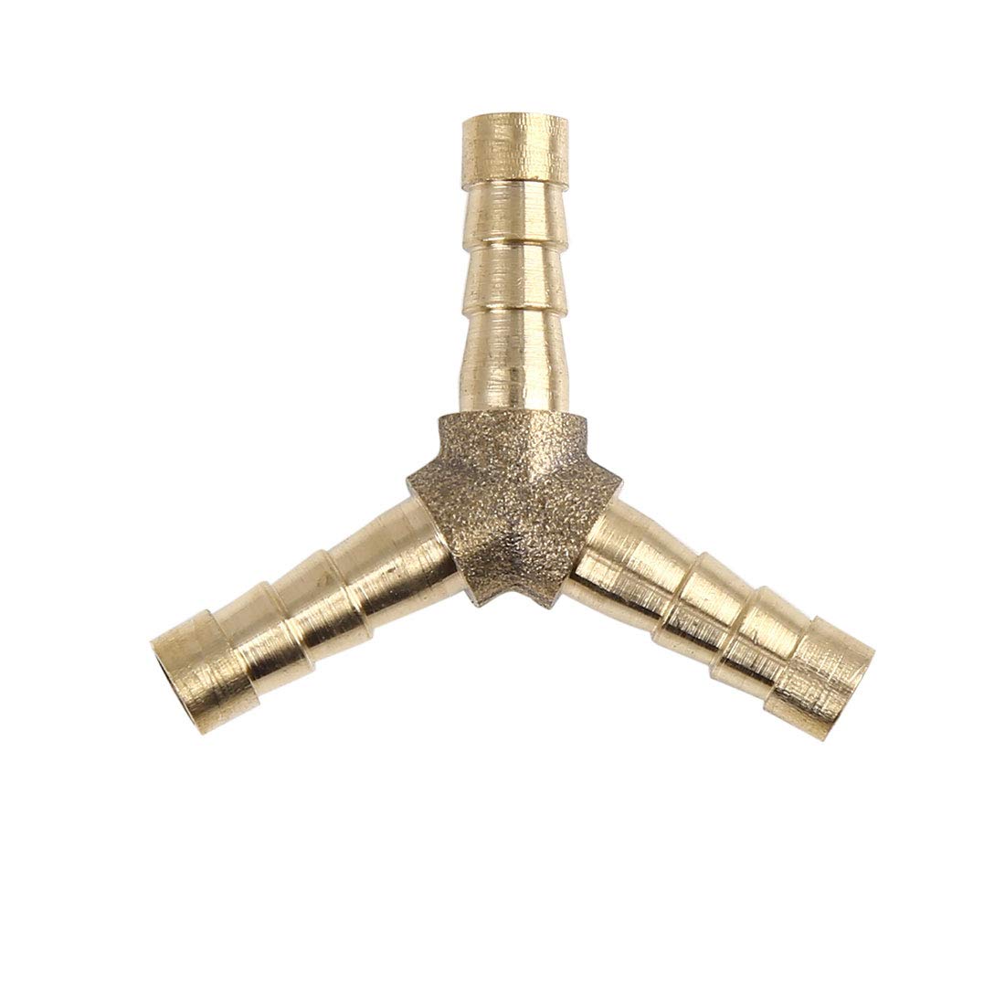 

uxcell Hose Barb Fittings, Barb Hose Fittings, Y-Shaped, 3-Way Connector, For Air, , Gas , 0.2 inches (5 mm) 5mm золотий